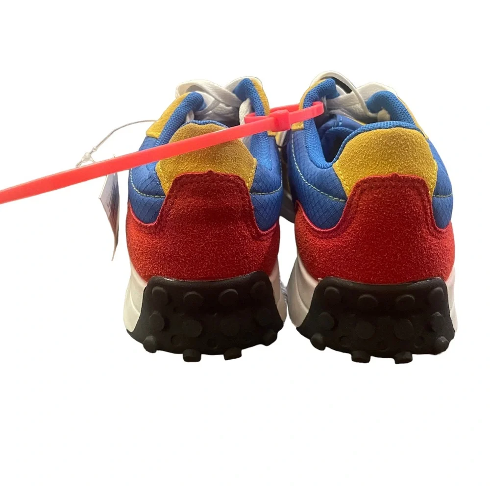 Lidl and Djibril Cisseé Blue Yellow Red Tennis Shoes December 2022 Womens Size 7 - Picture 3 of 10